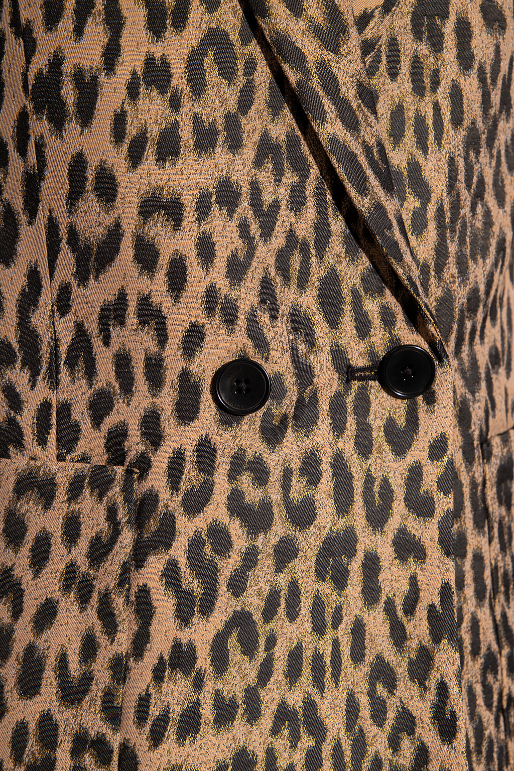 Zadig & Voltaire Deluxe Jacket Leopard Print Jacquard Volly